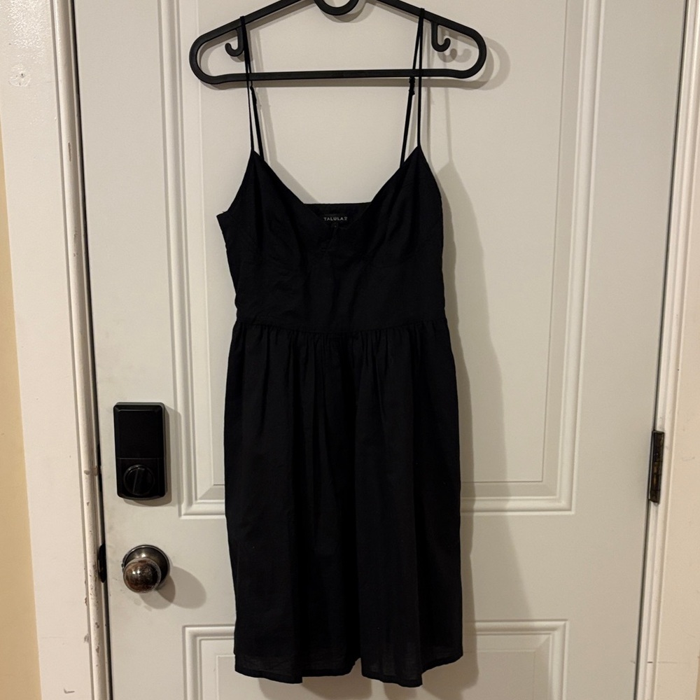 Talula Black Spaghetti Strap Dress
